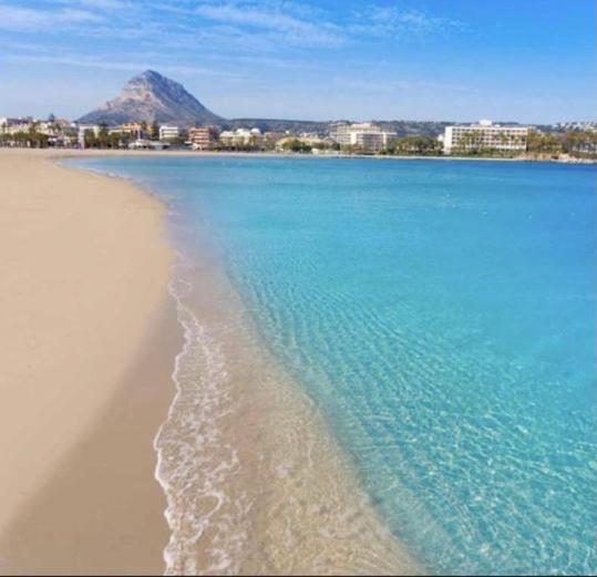 Acogedor Y Precioso Atico En Javea Primera Linea Playa Buitenkant foto