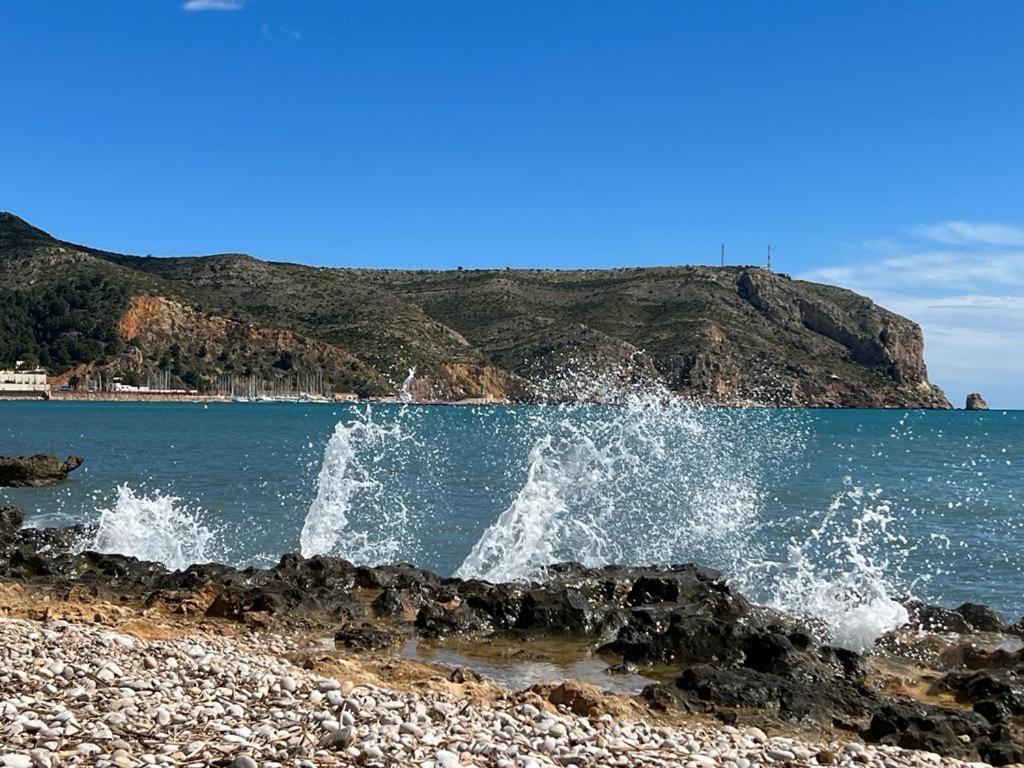 Acogedor Y Precioso Atico En Javea Primera Linea Playa Buitenkant foto